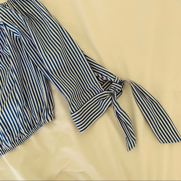 FOREVER 21 Striped Crop Top - Picture 3 of 4